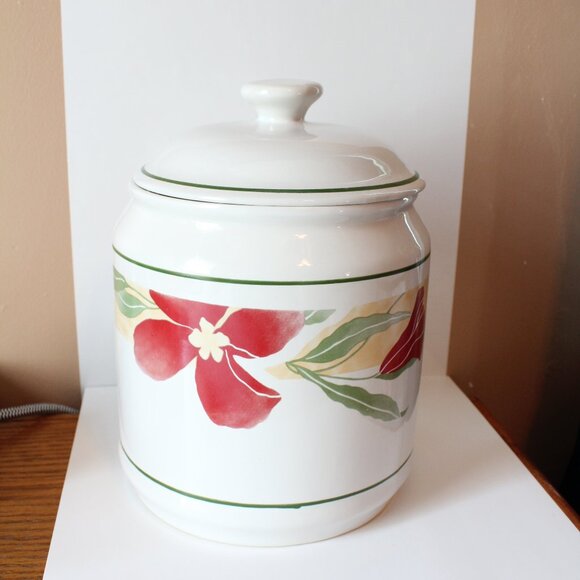 Corelle Pacific Bloom 3 Pc Canister Set - Picture 2 of 7